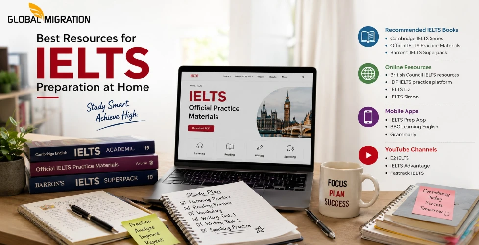 Best Resources for IELTS Preparation at Home