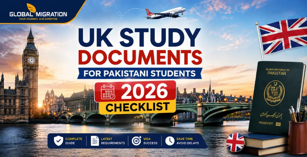 UK Study Documents for Pakistani Students 2026 Checklist