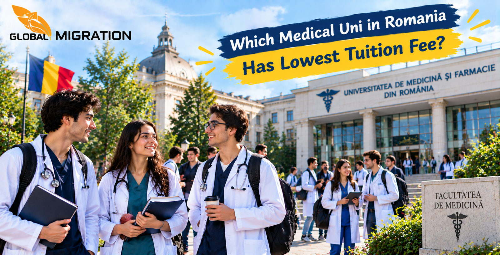 MBBS in Romania 2026/27: Which University Has the Lowest Tuition Fee?