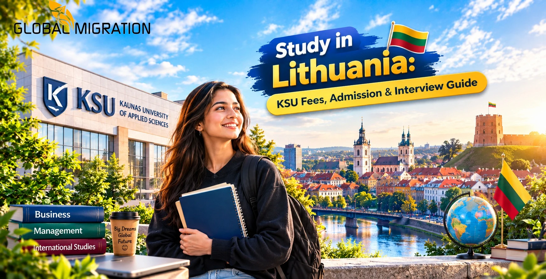 Study in Lithuania 2026/27: KSU Fees, Admission & Interview Guide