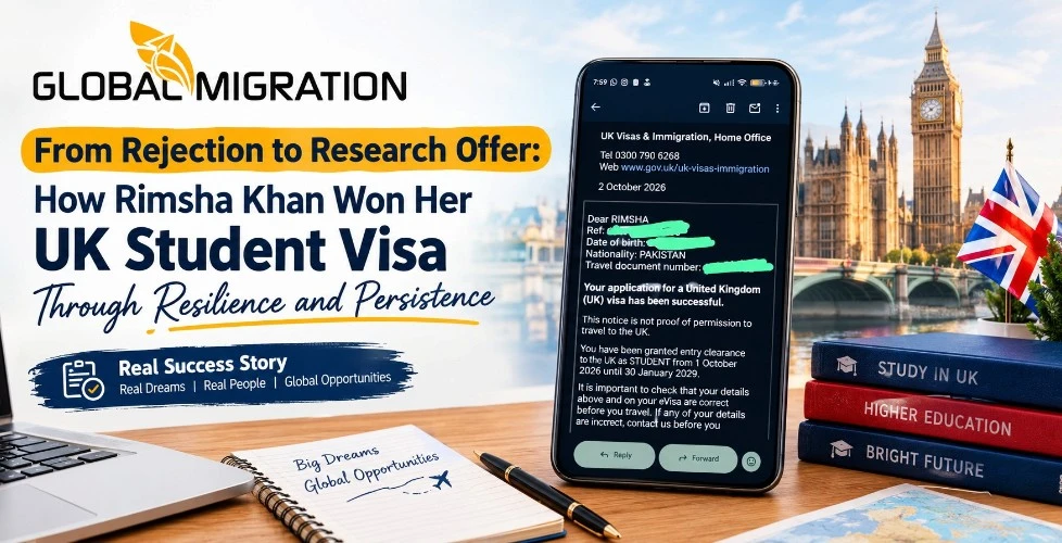 UK student visa success story