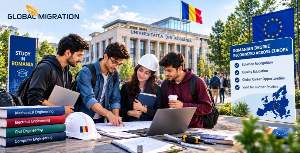 study in romania
