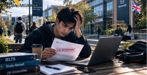 what to do if university withdraws CAS